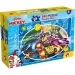 Mickey Mouse 2 v 1 maxi 24dílné puzzle a omalovánka 70x50 cm - Lisciani