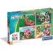 Mickey a jeho přátelé 4 v 1 Supercolor puzzle - Clementoni obrázek 1
