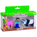 Minecraft 3D Toppeez 2. série, sada 3 figurek, různé druhy - 1 ks