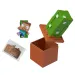 Minecraft Reveal minifigurka ve schránce - Kaktus - Mattel