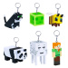 Minecraft překvapení klíčenka figurka, různé druhy - 1 ks