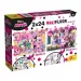Minnie Mouse 2 v 1 maxi 2x24dílné puzzle a omalovánka 50x35cm - Lisciani