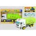 Model nákladního auta na přepravu recyklovaného odpadu se světlem, délka 37 cm.