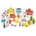 Molto: Nature My First městská dřevěná hračka, sada 55 kusů