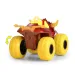Monster truck ve tvaru plamenné býčí hlavy se světlem a zvukem - Dickie Toys obrázek 2
