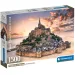 Mont Saint-Michel při západu slunce 1500dílné HQC kompaktní puzzle - Clementoni