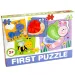 Motýlí dětské puzzle - D-Toys