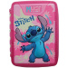Must: Stitch vícepatrový plněný penál 15 x 5 x 21 cm
