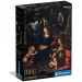 Muzejní sbírka: Leonardo da Vinci - Madona ve skalách 1000 dílků puzzle s plakátem - Clementoni