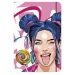 Nebulo: Candy Girl, složka s gumičkou, velikost A4