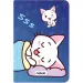 Nebulo: Gumiová složka A4, motiv kočka