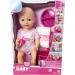 New Born Baby čůrající panenka s doplňky 38 cm – Simba Toys obrázek 1