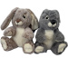 Nicotoy: Plyšový sedící králík 20 cm, v různých provedeních, 1 ks - Simba Toys
