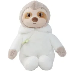 Nicotoy: Sedící lenochod v overalu, plyšová figurka 21 cm - Simba Toys
