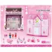 Panenkový dům s nábytkem, panenkami, zvuky a světly 31x14x35,5cm