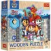 Paw Patrol 50dílné dřevěné puzzle - Trefl