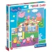 Peppa Prasátko 2x60ks puzzle - Clementoni
