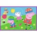 Peppa na hřišti 2x24dílné puzzle - Trefl