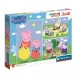 Peppa prasátko 3x48ks puzzle sada - Clementoni