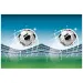 Plastový fotbalový ubrus s motivem gólové radosti 120x180 cm