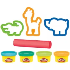 Play-Doh: Mini safari modelovací sada s 4 kelímky modelíny - Hasbro obrázek 2