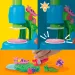 Play-Doh: Wonder Glow mikroskopická sada plastelíny se světelnými prvky – Hasbro