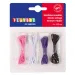 PlayBox: Elastické šňůry o tloušťce 1 mm ve 4 barevných variantách.