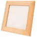 Playbox: Přírodní dřevěný malovatelný rámeček – 120 x 120 mm