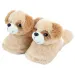 Plyšové bačkory ve tvaru pejska, velikost 25–27