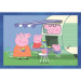 Prasátko Peppa 4 v 1 Supercolor puzzle - Clementoni