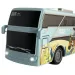 RC Dálkově ovládaný Travel Holiday City Bus s osvětlením 27MHz měřítko 1/32 délka 25cm