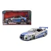 Rychle a zběsile: Brianův model auta Nissan Skyline GT-R (BNR34) z roku 2002 v měřítku 1/24 - Simba Toys obrázek 1