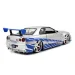 Rychle a zběsile: Brianův model auta Nissan Skyline GT-R (BNR34) z roku 2002 v měřítku 1/24 - Simba Toys obrázek 3