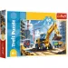 Rypadlo-nakladač traktor 60dílné puzzle - Trefl