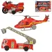 S.O.S. stanice: Sada 3 hasičských vozidel včetně helikoptéry