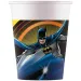 Sada 8 papírových kelímků Batman, 200 ml