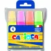 Sada barevných fluorescenčních zvýrazňovačů 4 ks - Carioca