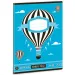 Školní sešit A5 s motivem horkovzdušného balónu, linkovaný, pro 2. třídu