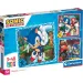 Sonic 3x48ks Supercolor puzzle - Clementoni