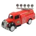 Speed Racer: Požární auto na setrvačník v různých provedeních 7cm 1ks