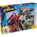 Spider-Man 2 v 1 puzzle a omalovánka 108 dílků 50x35 cm - Lisciani