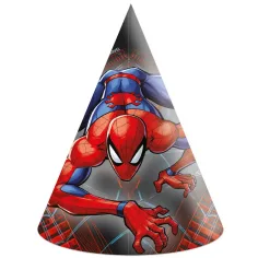 Spider-Man párty čepičky, sada 6 ks