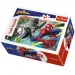 Spiderman v akci 54ks mini puzzle 4 druhy - Trefl