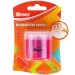 Spirit: Bobo 2-dírkový plastový ořezávátko v různých barvách, balení 1 kus.