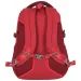 Spirit: Červený kulatý čtyřkomorový školní batoh, batoh od značky Etty.