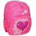 Spirit: Ergonomický školní batoh s růžovým třpytivým srdíčkovým vzorem