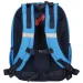 Spirit: Ergonomický školní batoh se čtyřmi kapsami a modrým fotbalovým vzorem