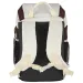 Spirit: Hnědo-bílý anatomický batoh do školky 21x15x34cm