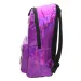 Spirit: Metalická fialová školní taška, batoh 43x31x19cm