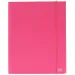 Spirit: Růžová gumová kartonová složka A4 s tloušťkou 30 mm